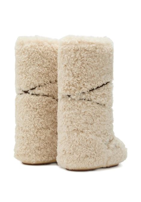 icon curly extra boots woman ecru MOON BOOT | 80D1403070L007